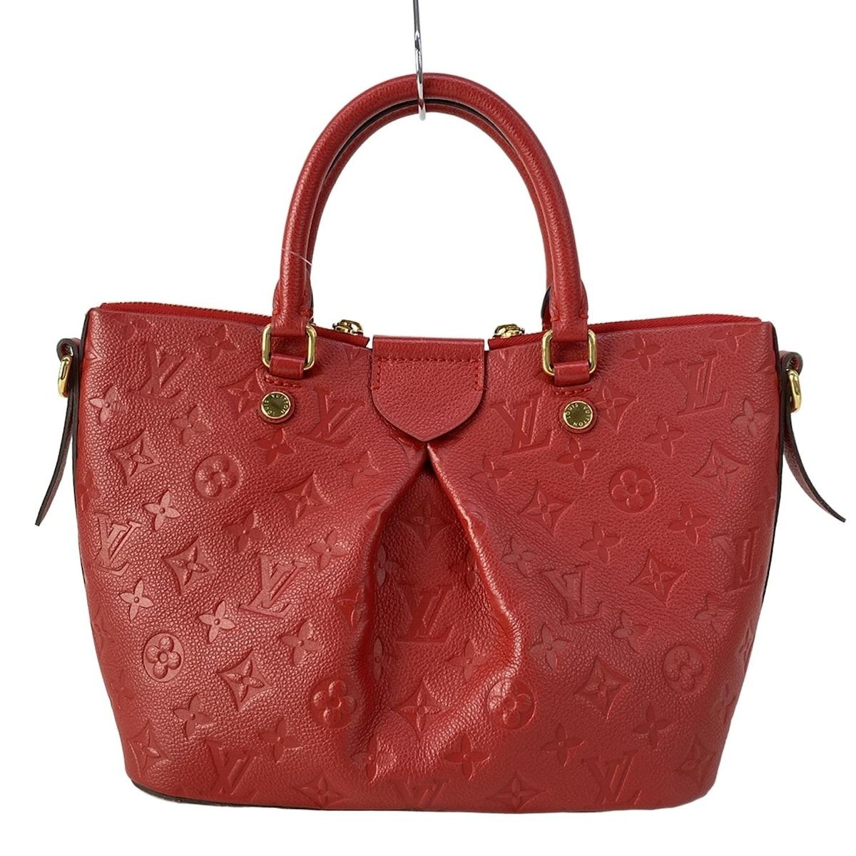 Louis Vuitton Handbag Monogram Empreinte Mazarine PM Cerise Leather — view 3
