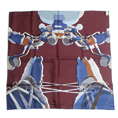 Hermes Carre 90 Double Face Drive ME Crazy Scarf — view 2