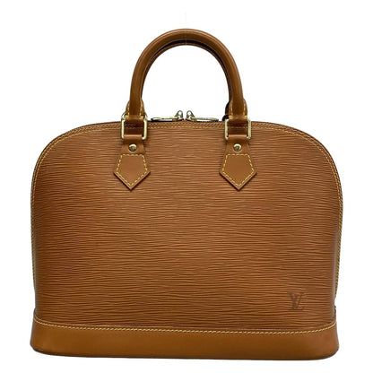 Louis Vuitton Handbag Epi Alma Cipango Gold Leather