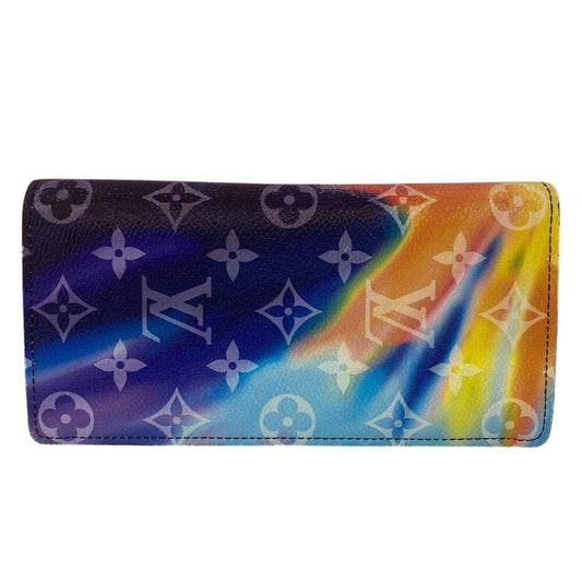 Louis Vuitton Bifold Pret a Porter Rainbow Gradient Portefeuille Brazza