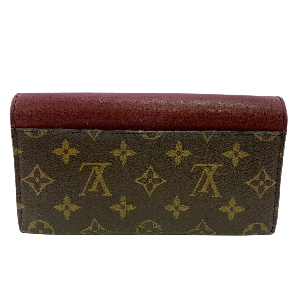 Louis Vuitton Wallet Bordeaux Flap Bifold Padlock Portefeuille Venus Monogram — view 2