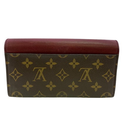 Louis Vuitton Wallet Bordeaux Flap Bifold Padlock Portefeuille Venus Monogram — view 2