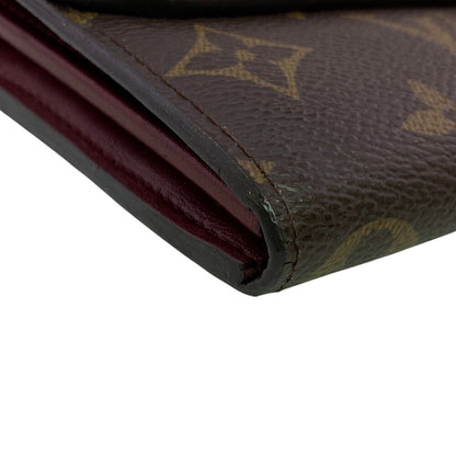 Louis Vuitton Wallet Bordeaux Flap Bifold Padlock Portefeuille Venus Monogram — view 3