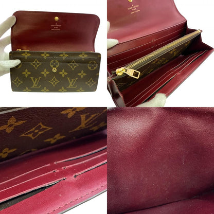 Louis Vuitton Wallet Bordeaux Flap Bifold Padlock Portefeuille Venus Monogram — view 6