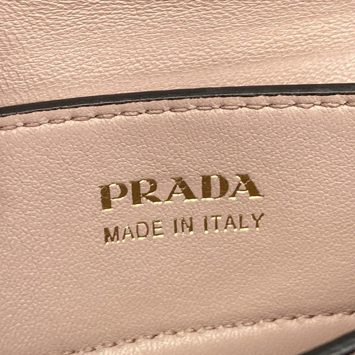 Prada Tote Double Small Black Leather — view 9