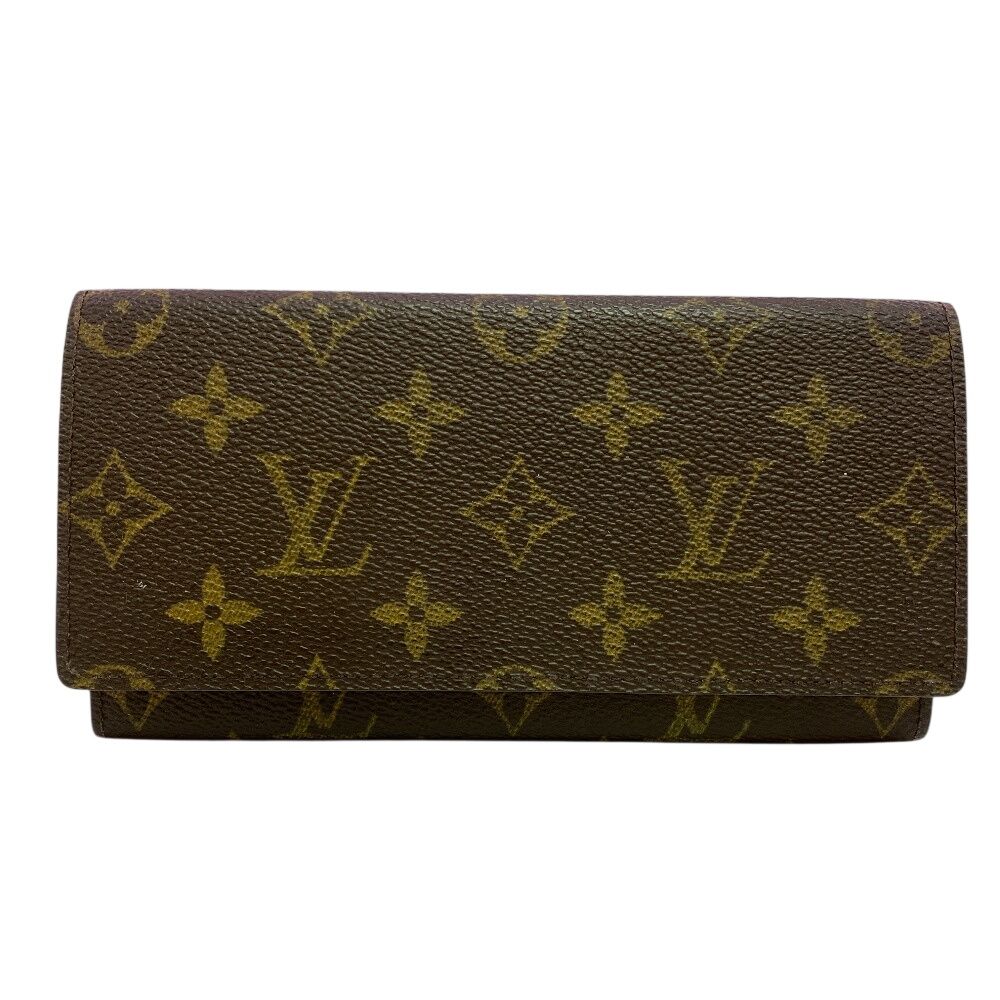 Louis Vuitton Long Billfold Portosacle Bifold Monogram Wallet