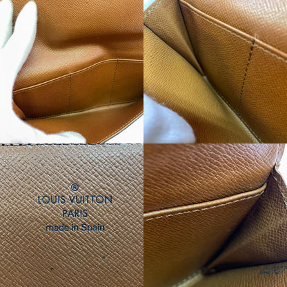 Louis Vuitton Long Billfold Portosacle Bifold Monogram Wallet — view 7