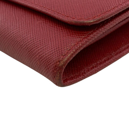 Prada Compact Saffiano Leather Bifold Wallet — view 4