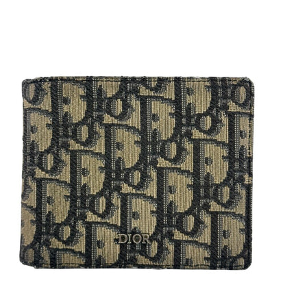Dior Trotter Jacquard Bifold Wallet