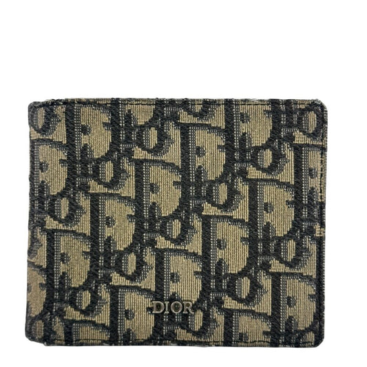 Dior Trotter Jacquard Bifold Wallet