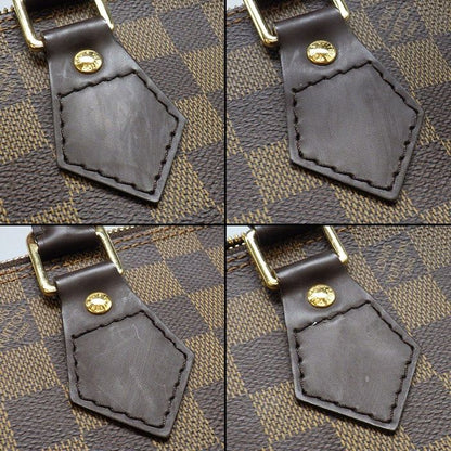 Louis Vuitton Handbag Alma Brown Damier Ebene Canvas Gold — view 9