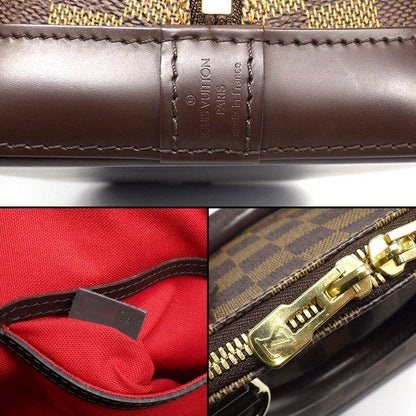 Louis Vuitton Handbag Alma Brown Damier Ebene Canvas Gold — view 6