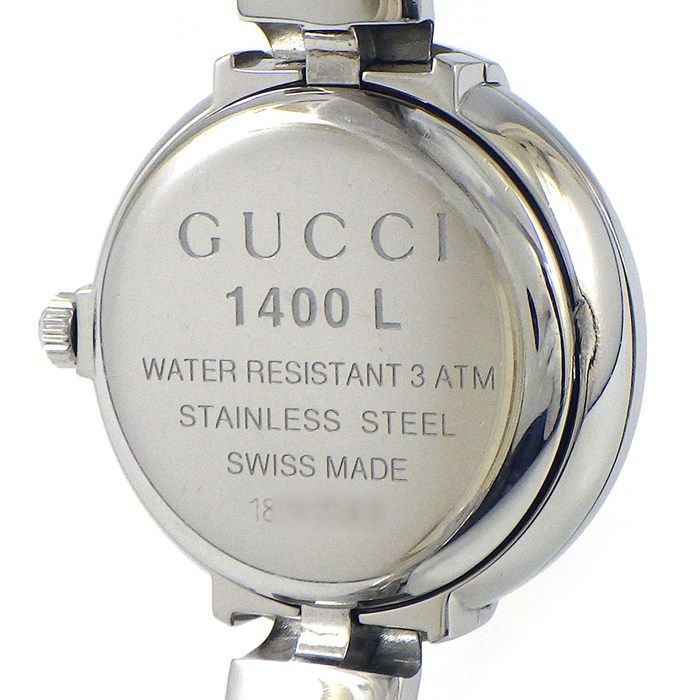 Gucci Watch Bangle Round GG Sunray Silver Dial SS — view 4