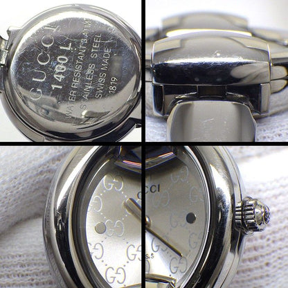 Gucci Watch Bangle Round GG Sunray Silver Dial SS — view 7