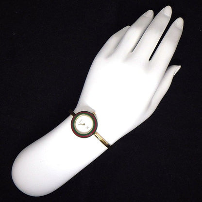 Gucci Watch Change Bezel 11 12 Multicolor 10 White Dial — view 9