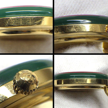 Gucci Watch Change Bezel 11 12 Multicolor 10 White Dial — view 6