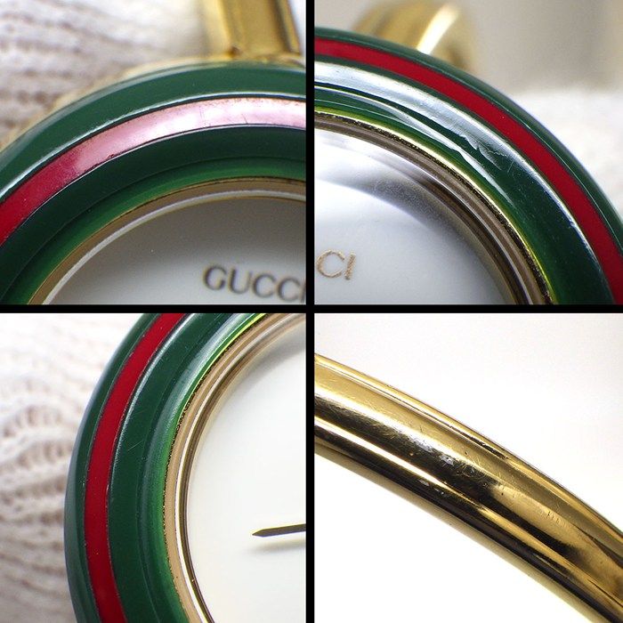 Gucci Watch Change Bezel 11 12 Multicolor 10 White Dial — view 7