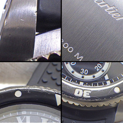 Cartier Watch Caliber Date Small Second Luminous Index Hand Rotating Bezel — view 7