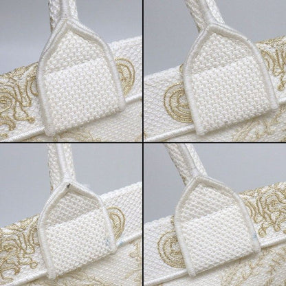Dior Tote Book White Esque Butterfly Conelli Embroidery — view 9