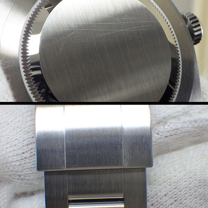 Rolex Watch Oyster Perpetual 41 Roulett Med Blue Dial Luminous Index Hands SS — view 7