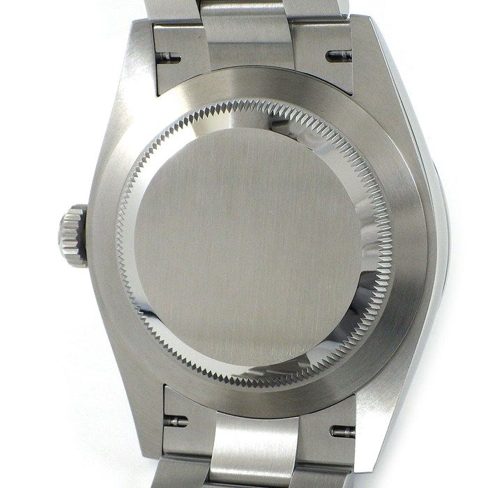 Rolex Watch Oyster Perpetual 41 Roulett Med Blue Dial Luminous Index Hands SS — view 4