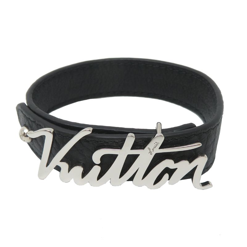 Louis Vuitton Bracelet Black