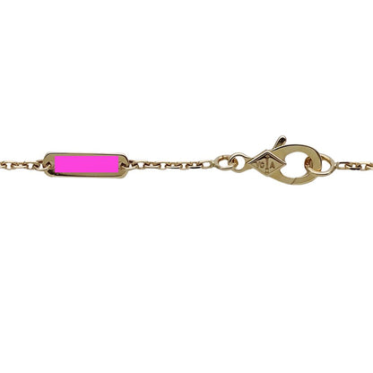 Van Cleef & Arpels Necklace Vintage Alhambra Diamond Yellow Gold Polished — view 6
