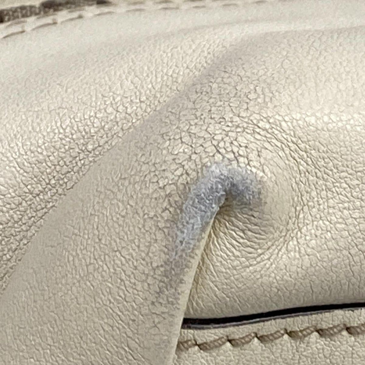 Gucci Tote New Britt GG Pattern Beige Ivory Brown Leather — view 6