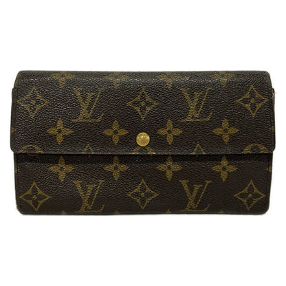 Louis Vuitton Wallet Monogram Pochette Porte-Monnaie Cles Leather