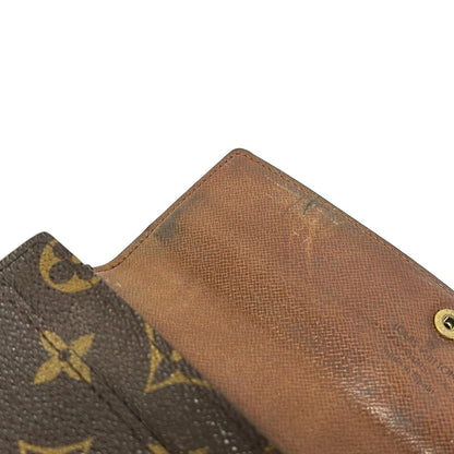 Louis Vuitton Wallet Monogram Pochette Porte-Monnaie Cles Leather — view 9