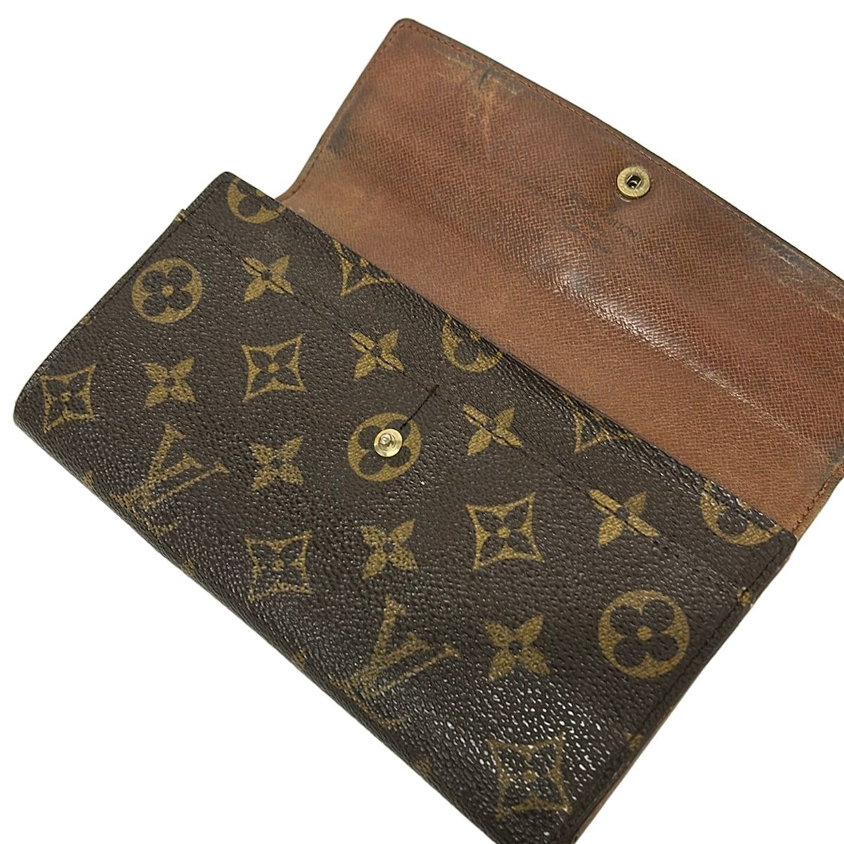 Louis Vuitton Wallet Monogram Pochette Porte-Monnaie Cles Leather — view 3