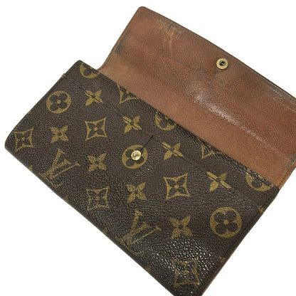 Louis Vuitton Wallet Monogram Pochette Porte-Monnaie Cles Leather — view 3