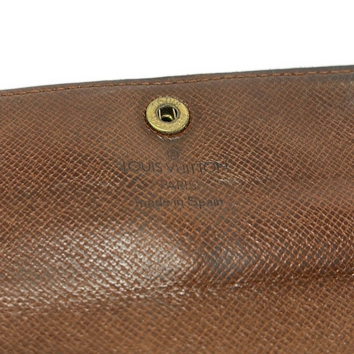 Louis Vuitton Wallet Monogram Pochette Porte-Monnaie Cles Leather — view 6