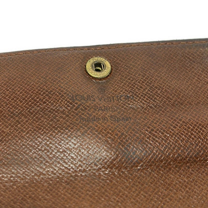 Louis Vuitton Wallet Monogram Pochette Porte-Monnaie Cles Leather — view 6