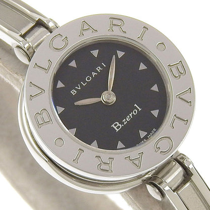 Bvlgari zero One Stainless Steel Kuo Analog Display Black Dial Watch — view 3