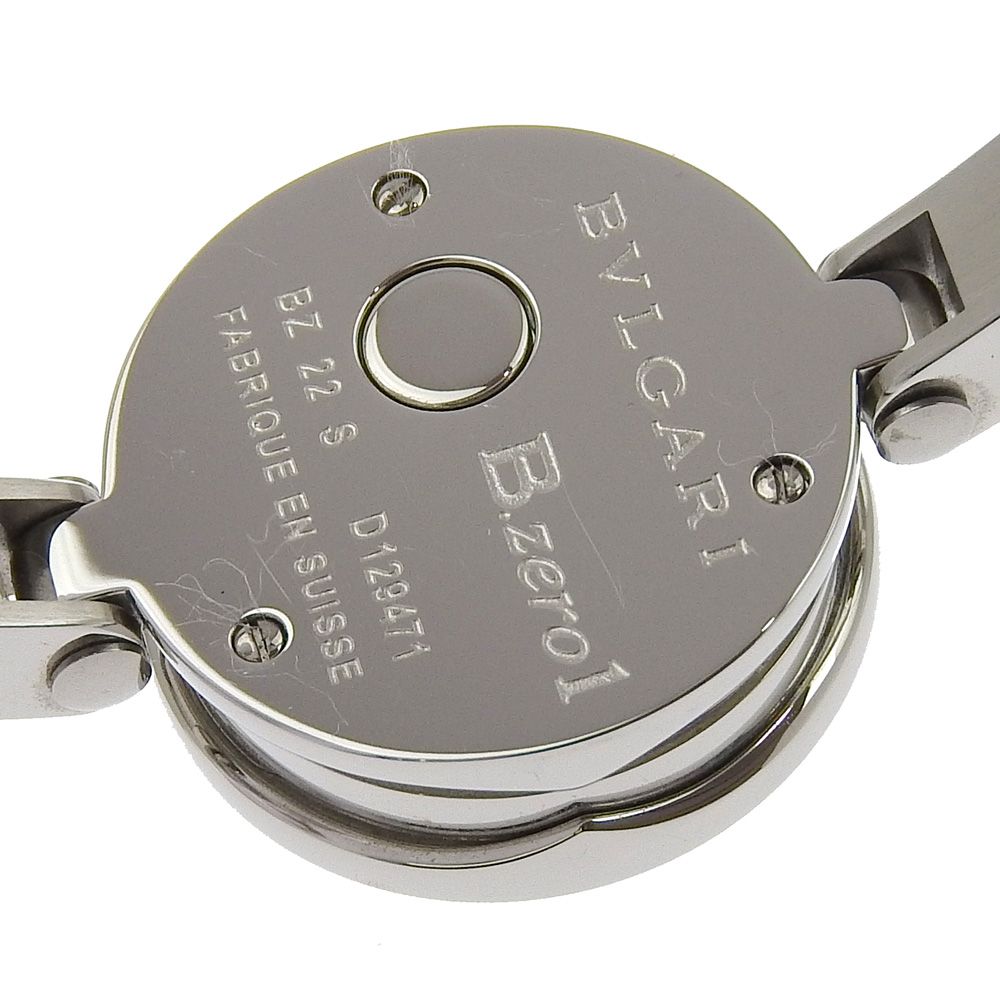 Bvlgari zero One Stainless Steel Kuo Analog Display Black Dial Watch — view 6