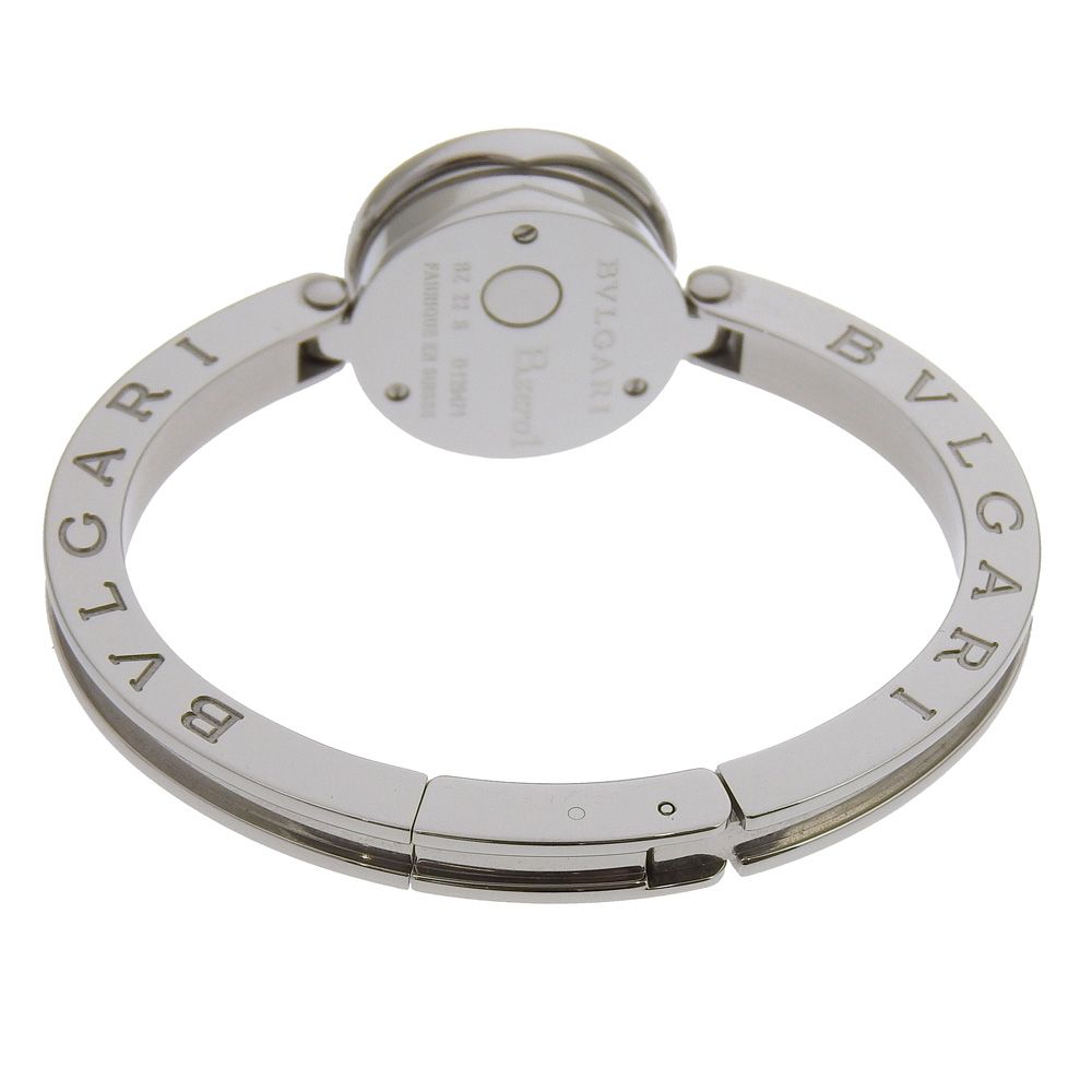 Bvlgari zero One Stainless Steel Kuo Analog Display Black Dial Watch — view 5