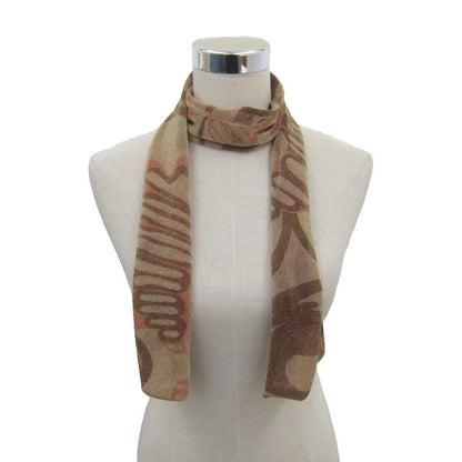 Gucci Scarf All Over Lame Sheath Beige — view 4