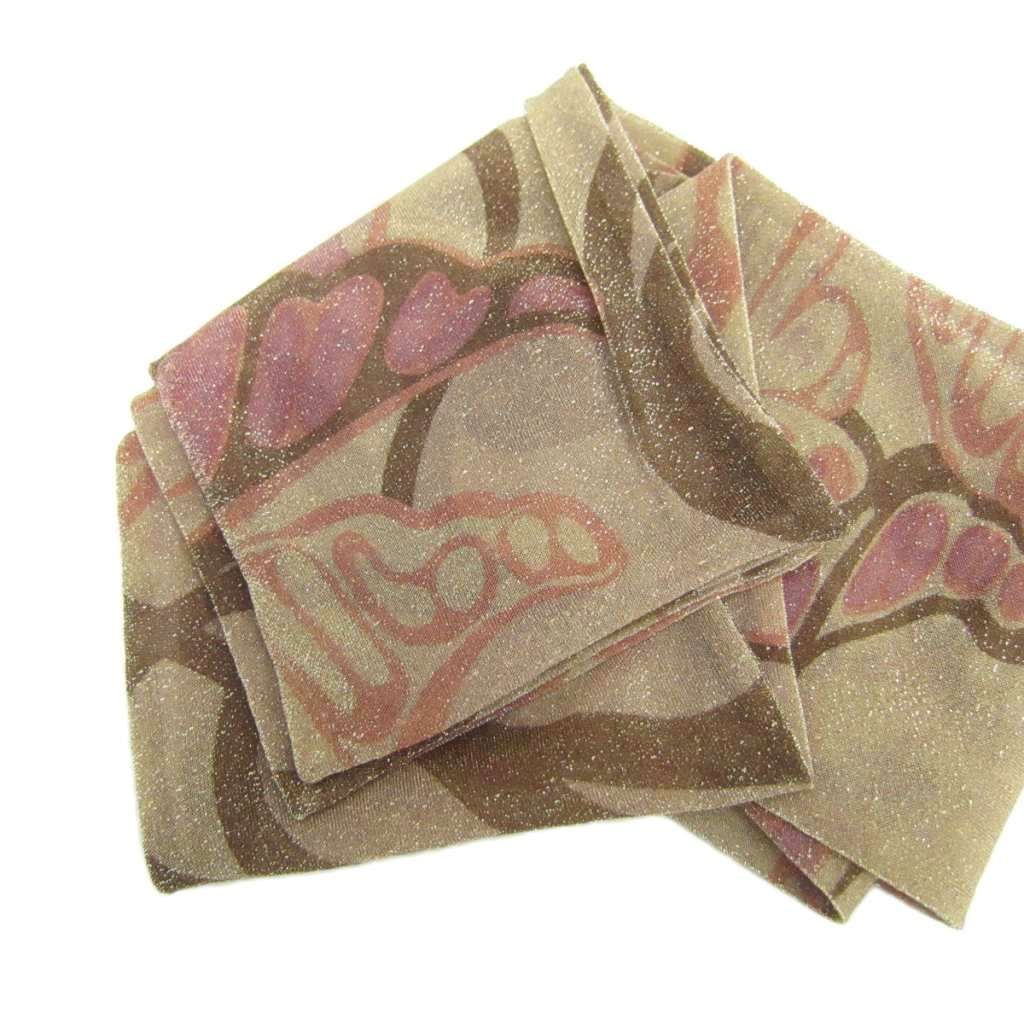 Gucci Scarf All Over Lame Sheath Beige — view 3