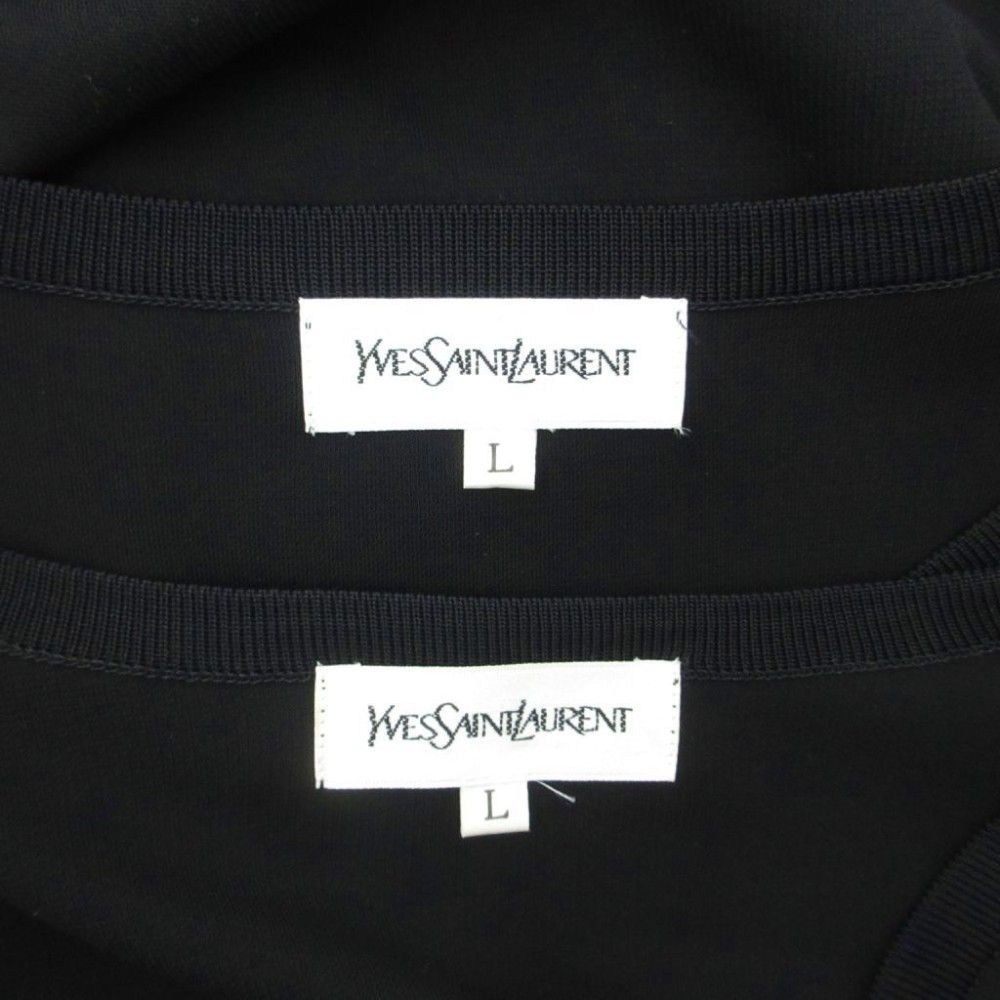 Saint Laurent Set Top and Bottom Cardigan Mid Length Dress Calf Short Sleeve L — view 9