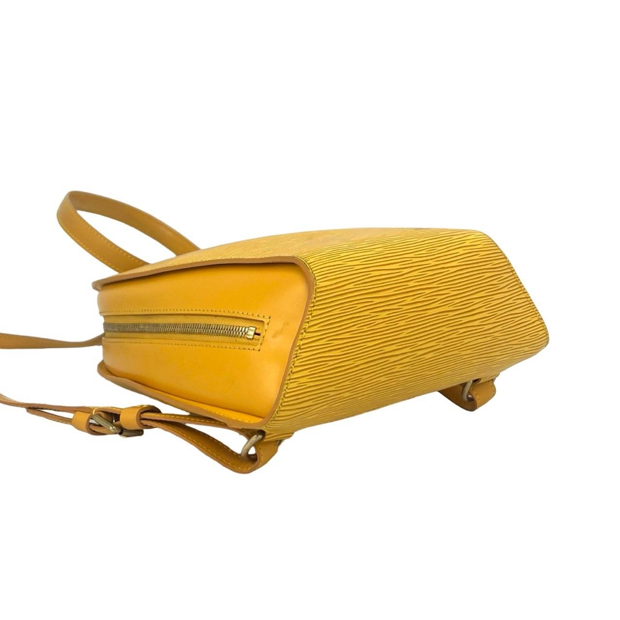 Louis Vuitton Vintage Mabillon Epi Leather Backpack Tassili Yellow — view 7