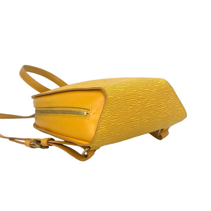Louis Vuitton Vintage Mabillon Epi Leather Backpack Tassili Yellow — view 7