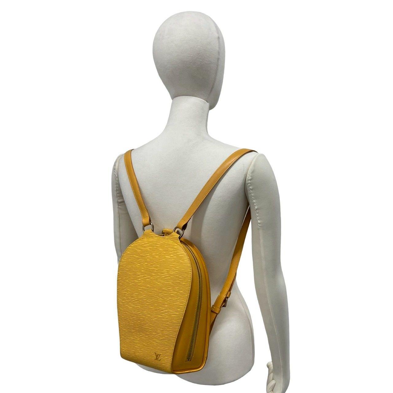 Louis Vuitton Vintage Mabillon Epi Leather Backpack Tassili Yellow — view 2