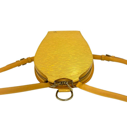 Louis Vuitton Vintage Mabillon Epi Leather Backpack Tassili Yellow — view 4