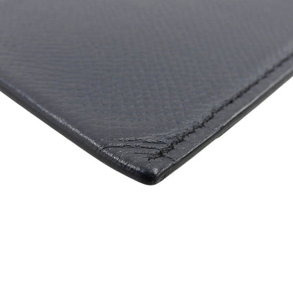 Hermes MC2 Gama Epsom Bicolor Leather Card Case Black Navy — view 3