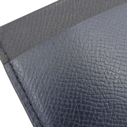 Hermes MC2 Gama Epsom Bicolor Leather Card Case Black Navy — view 7