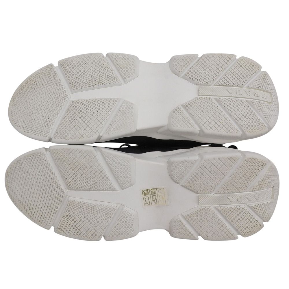 Prada Big Logo Knit Sneakers Black 37.5 — view 7