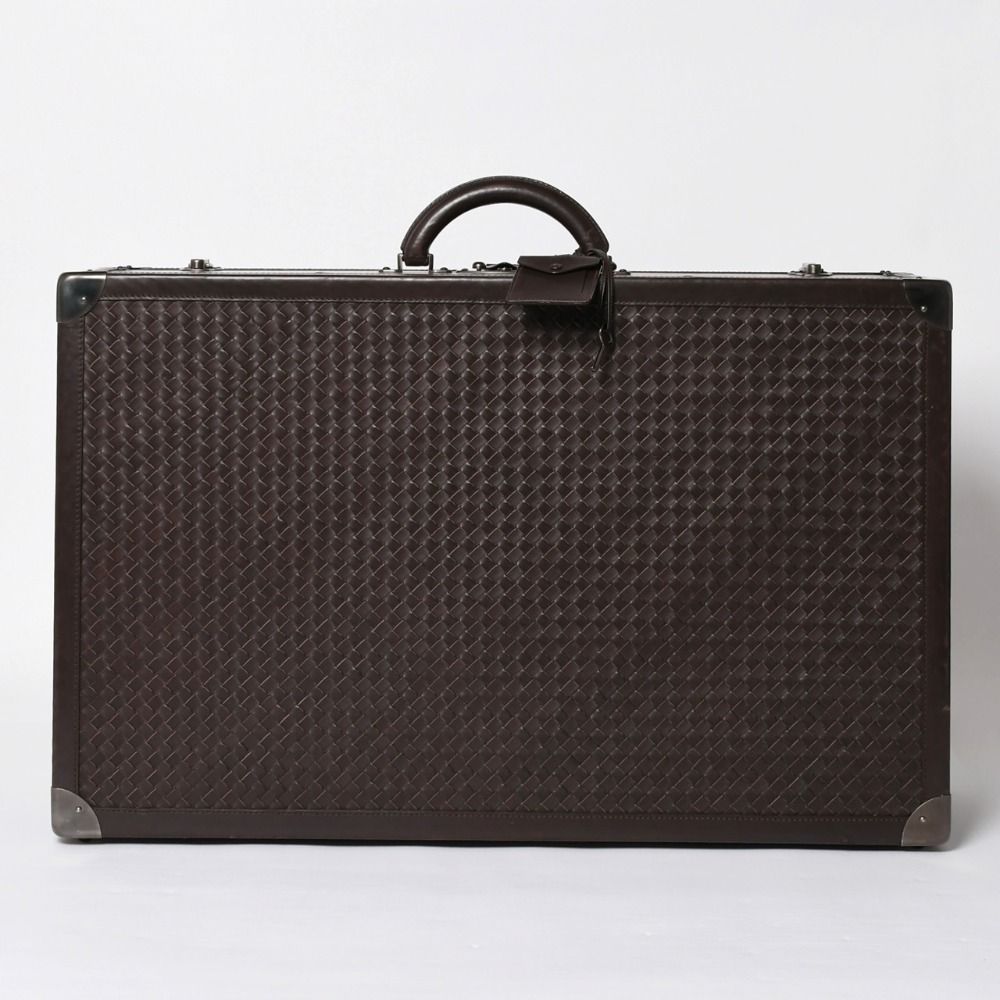 Bottega Veneta Hard Trunk Bag Brown