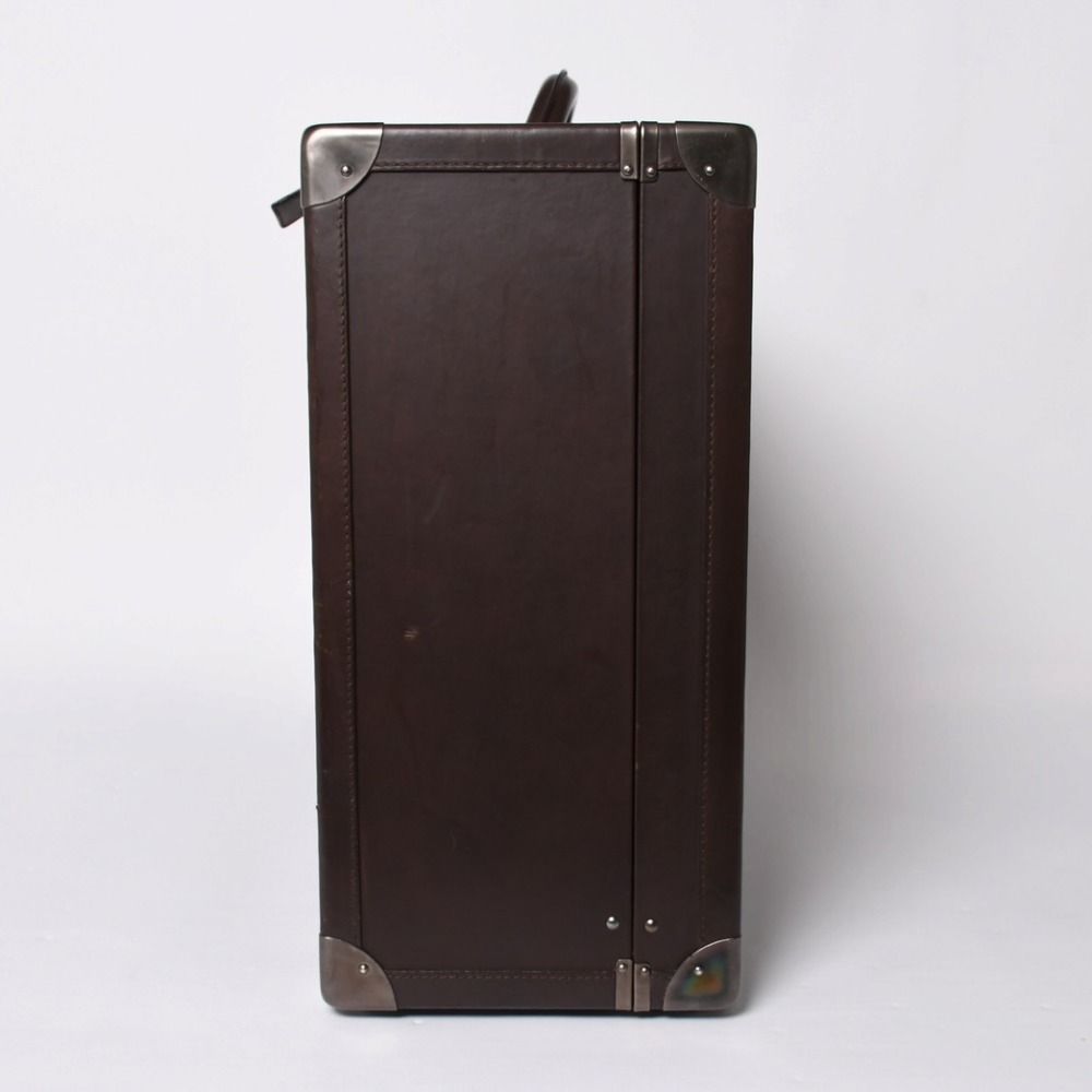 Bottega Veneta Hard Trunk Bag Brown — view 4