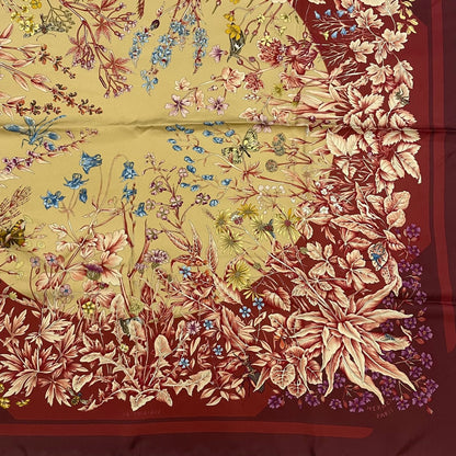 Hermes Carre 90 la Prairie Grassland Scarf Silk 100% — view 5